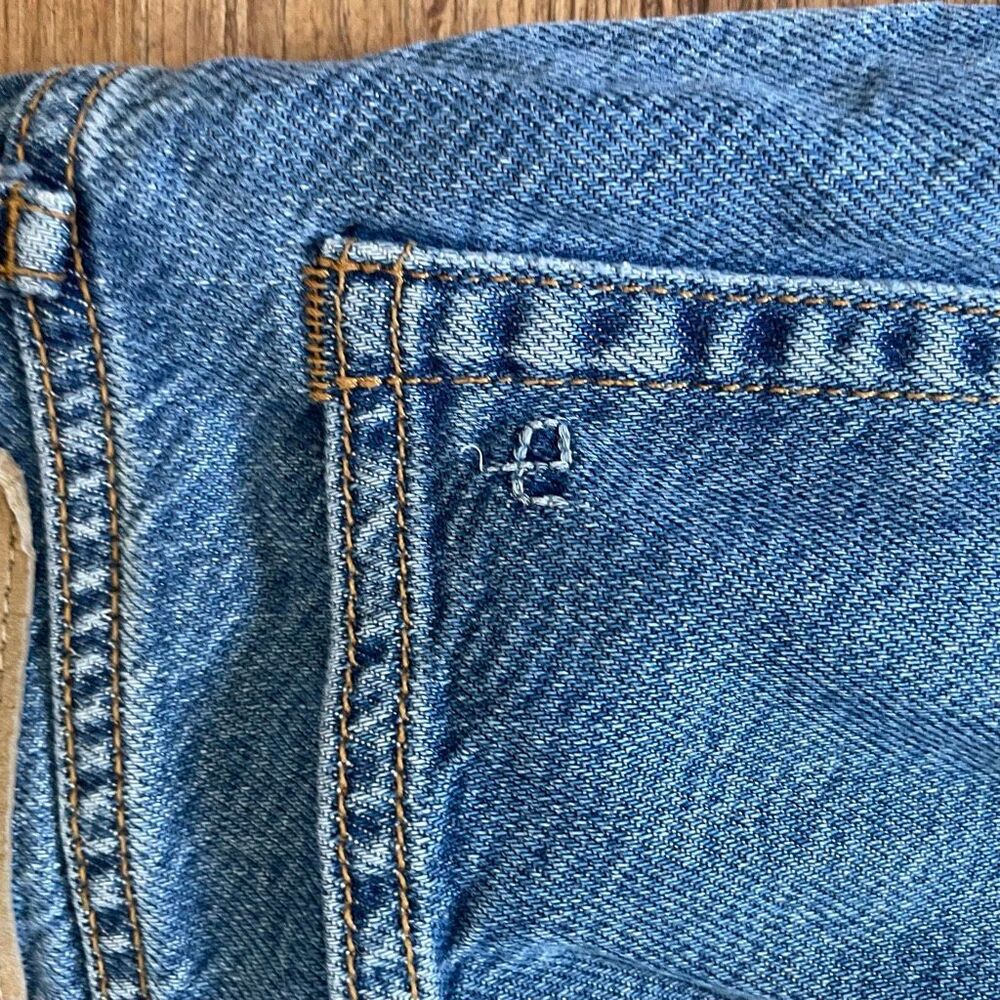 Rag and bone low-rise wide leg light wash concealed buttons fly 90’s vibes vinta - Picture 6 of 7